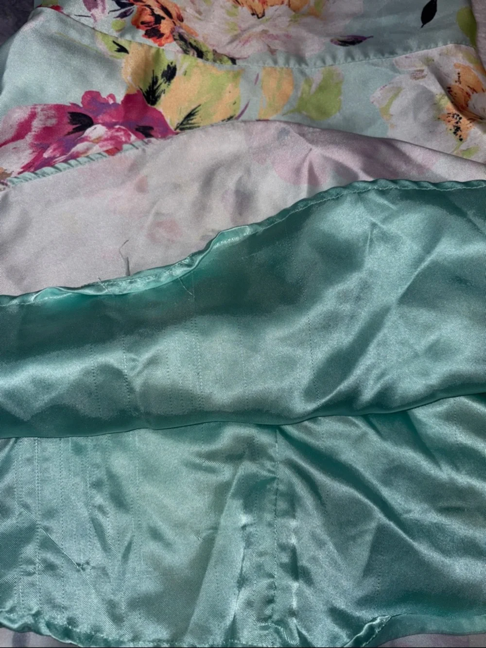 (A1) The Children's Place Girls‎ Sleeveless Floral Cut-Out Dress Mint Green 6X/7
